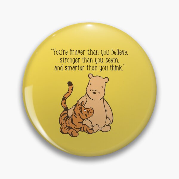 Item preview, Winnie the Pooh Quote designed and sold by marisaj4488.