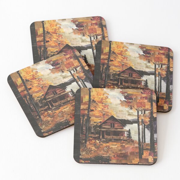 Item preview, Cabin Collage designed and sold by AlldayArtistry.