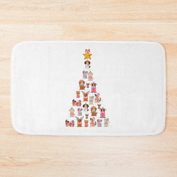 Item preview, Dogs Christmas Tree designed and sold by CherryPickedArt.