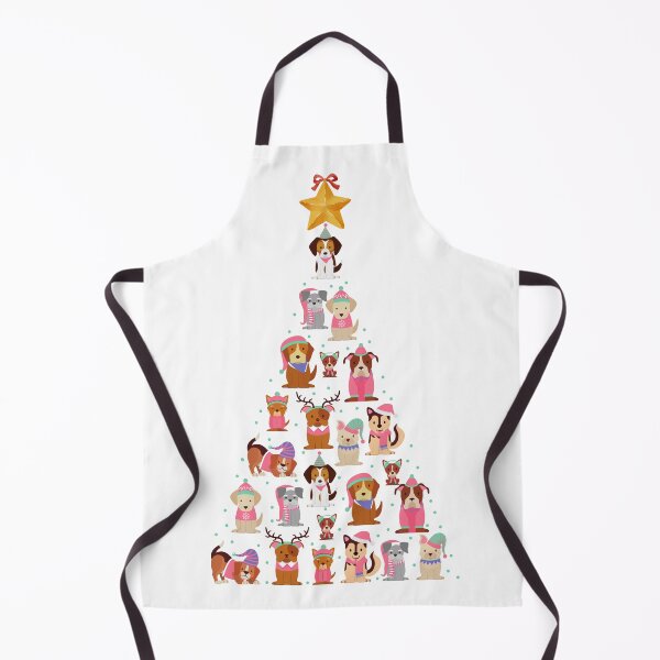Item preview, Dogs Christmas Tree designed and sold by CherryPickedArt.