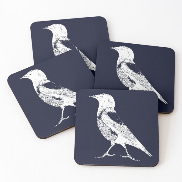 Item preview, Rosy Starling White Design  designed and sold by designsasstultd.