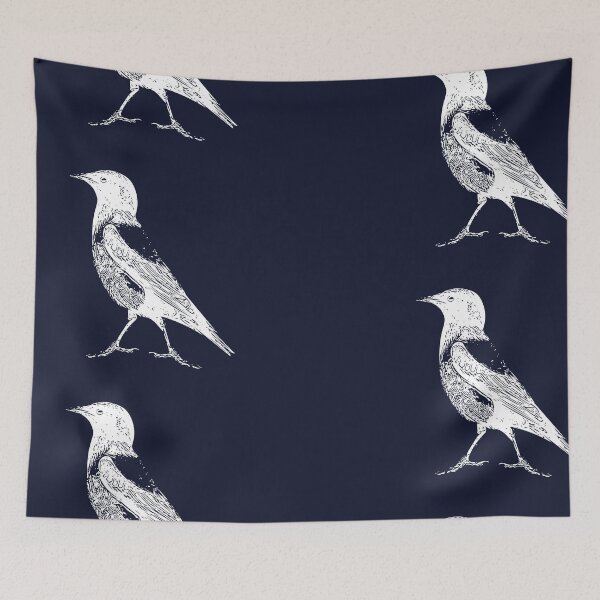 Item preview, Rosy Starling White Design  designed and sold by designsasstultd.