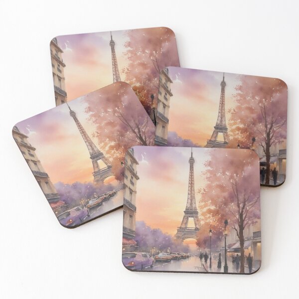 Item preview, Eiffel Tower Sunset Splendor designed and sold by MarkLines.