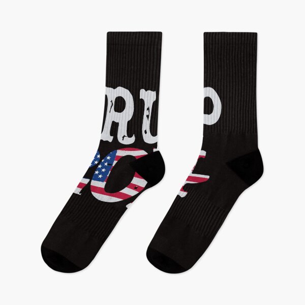 Item preview, Trump 2024 American Flag sketch designed and sold by DrawHandArt.