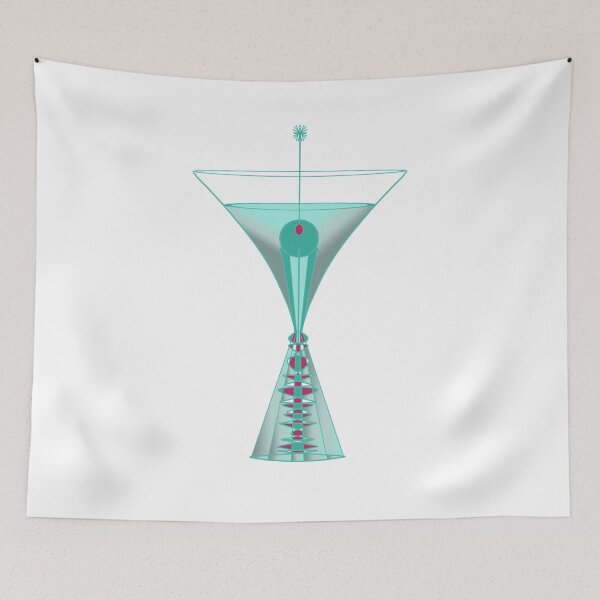 Item preview, HighTide Martini designed and sold by MidCenturyMama.