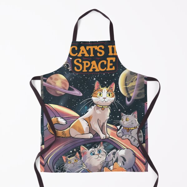 Item preview, Space Cats with Attitude: Bold Galactic Art designed and sold by Piotrek0001.