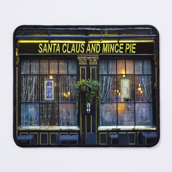 Item preview, Santa Claus And Mince Pie Pub designed and sold by Londonimages.