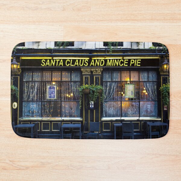 Item preview, Santa Claus And Mince Pie Pub designed and sold by Londonimages.