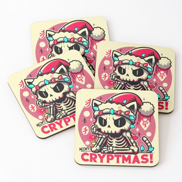 Item preview, Meowy Cryptmas! designed and sold by RafaelLima7.