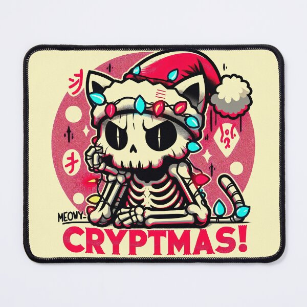 Item preview, Meowy Cryptmas! designed and sold by RafaelLima7.