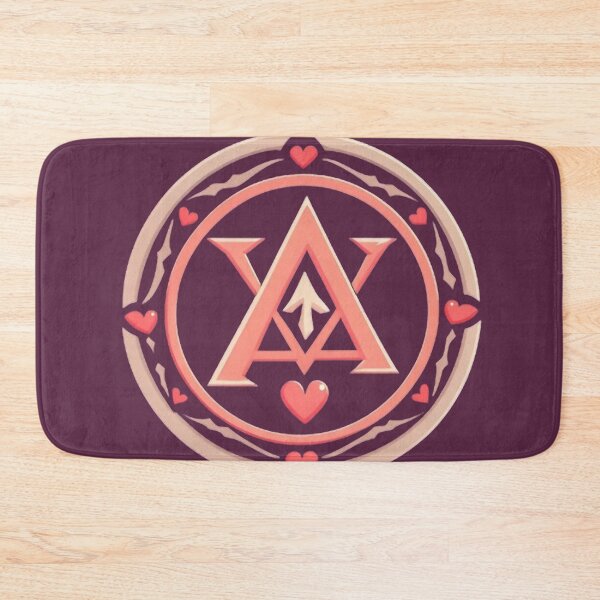 Item preview, Geometric Love Emblem designed and sold by WILD-WILD-CAT.