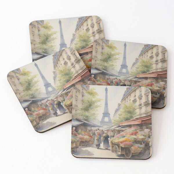 Item preview, Paris Flower Market designed and sold by MarkLines.