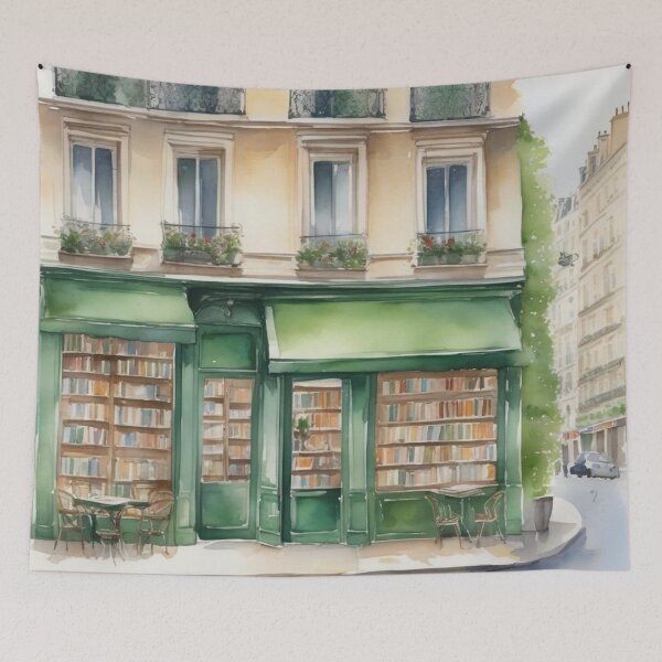 Item preview, Paris Bookshop Bliss designed and sold by MarkLines.