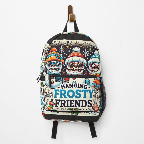 Item preview, Hanging with Frosty Friends Christmas Art designed and sold by alkareem-ca.