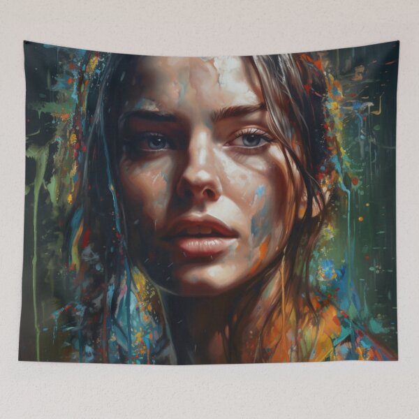 Item preview, Woman portrait designed and sold by MadSharkWear.