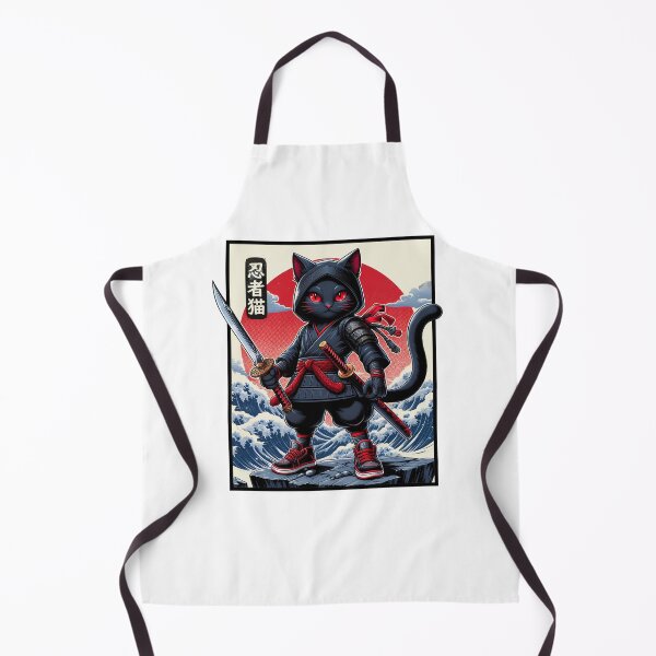 Item preview, Ninja Cat – Warrior in Japanese Style designed and sold by Aredbox.