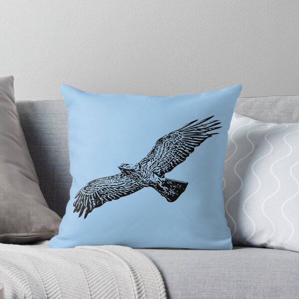 Item preview, Short-toed Snake-Eagle Flying Black Design  designed and sold by designsasstultd.