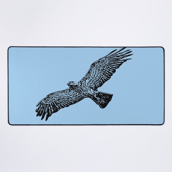 Item preview, Short-toed Snake-Eagle Flying Black Design  designed and sold by designsasstultd.