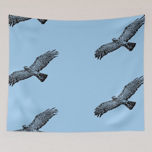 Item preview, Short-toed Snake-Eagle Flying Black Design  designed and sold by designsasstultd.