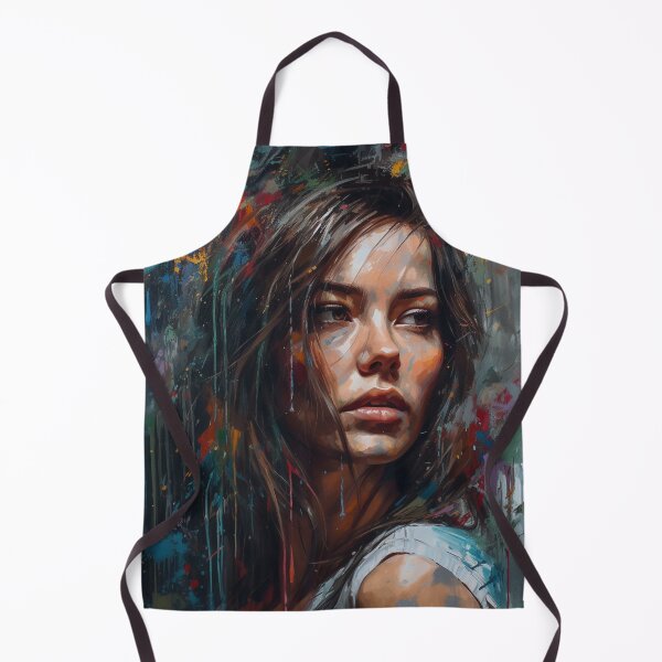 Item preview, Face portrait of a woman designed and sold by MadSharkWear.