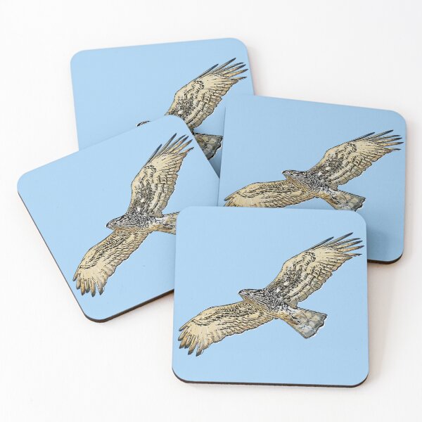 Item preview, Short-toed Snake-Eagle Flying Black Alternate Design  designed and sold by designsasstultd.