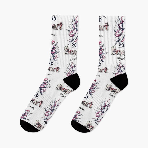 Item preview, Breast Cancer Warrior Support Squad Breast Cancer Awareness  designed and sold by Creat-Des.