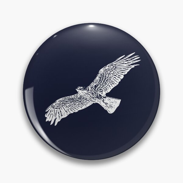 Item preview, Short-toed Snake-Eagle Flying White Design  designed and sold by designsasstultd.