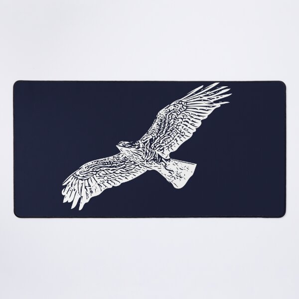 Item preview, Short-toed Snake-Eagle Flying White Design designed and sold by designsasstultd.