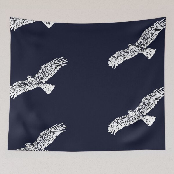 Item preview, Short-toed Snake-Eagle Flying White Design  designed and sold by designsasstultd.