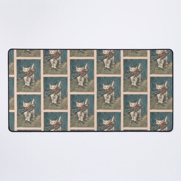 Item preview, Vintage Kitty with Krampus designed and sold by TeeARTHY.