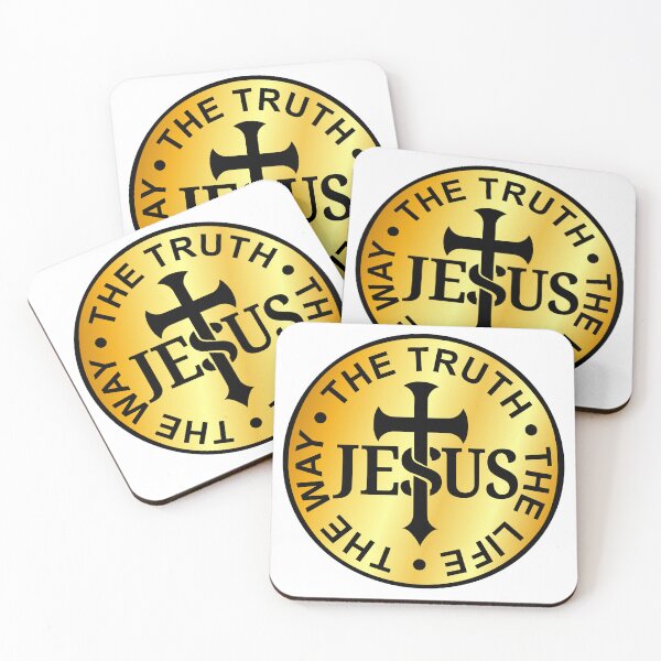 Item preview, Jesus - The Way The Truth The Life - Golden designed and sold by RLYGR8.