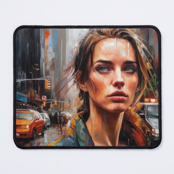 Item preview, Colorful woman painting designed and sold by MadSharkWear.