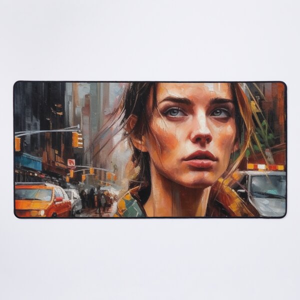 Item preview, Colorful woman painting designed and sold by MadSharkWear.