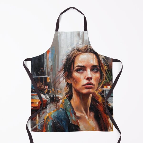 Item preview, Colorful woman painting designed and sold by MadSharkWear.