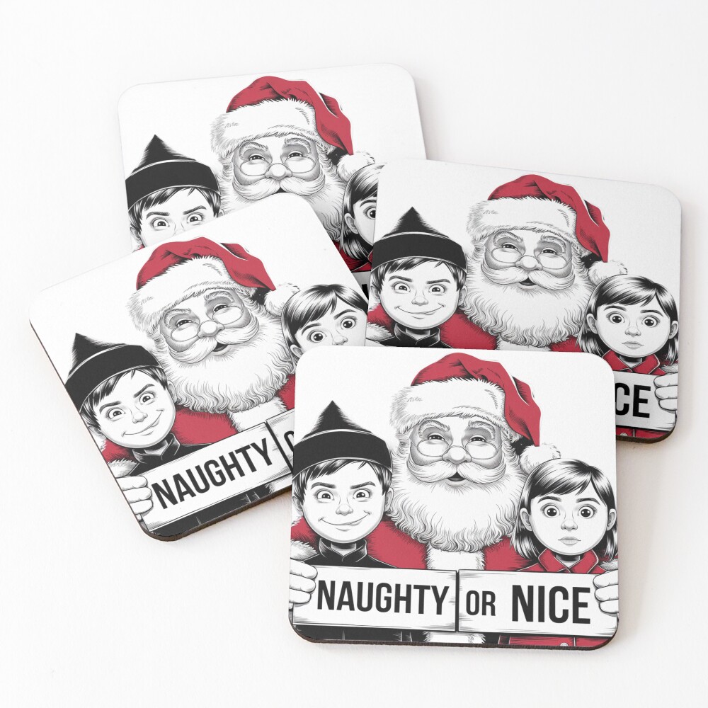 Item preview, Coasters (Set of 4) designed and sold by FunkyCatDesigns.