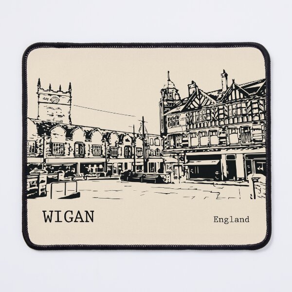 Item preview, Wigan England designed and sold by Lakeric.