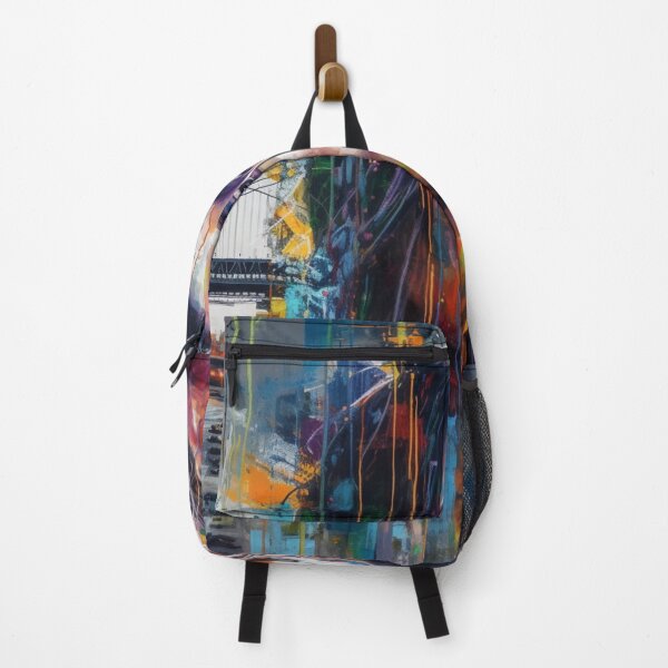 Item preview, NYC woman paiting designed and sold by MadSharkWear.