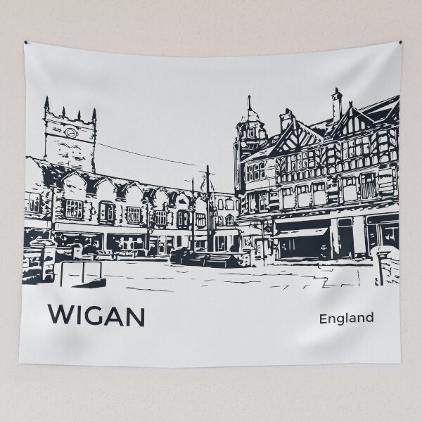Item preview, Wigan England designed and sold by Lakeric Cityscapes.