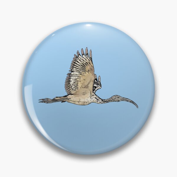 Item preview, African Sacred Ibis Black Alternate Design  designed and sold by designsasstultd.
