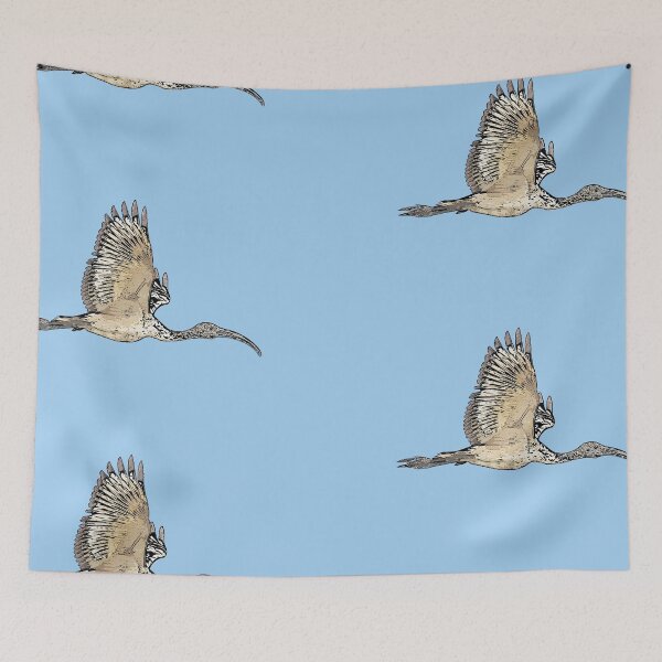 Item preview, African Sacred Ibis Black Alternate Design  designed and sold by designsasstultd.