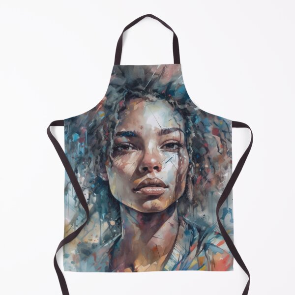 Item preview, Black Woman Portrait designed and sold by MadSharkWear.