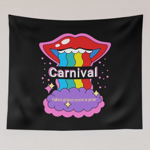 Item preview, Carnival colorful cute designed and sold by vibeno1.
