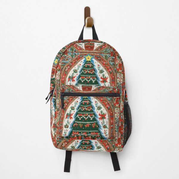 Item preview, Ukrainian Folk Art Christmas - Traditional Holiday Decor in Vibrant Red and Green designed and sold by Jonesetcetera.