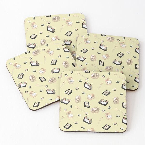 Item preview, Copy of Cute Yummy Food Print Yellow designed and sold by Calista Media.