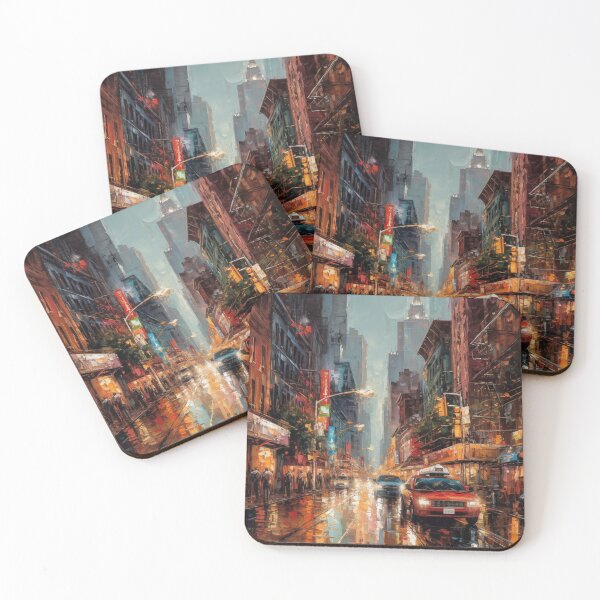 Item preview, NYC Painting designed and sold by MadSharkWear.