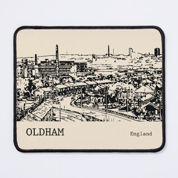 Item preview, Oldham England designed and sold by Lakeric Cityscapes.