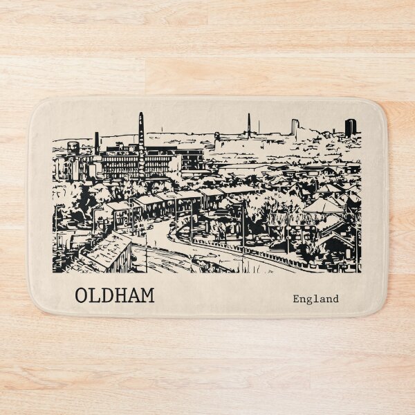 Item preview, Oldham England designed and sold by Lakeric Cityscapes.