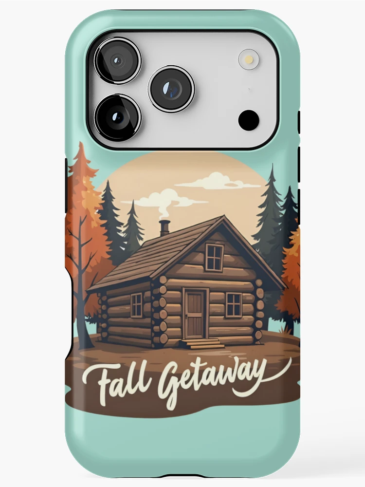 Thumbnail 1 of 4, iPhone Case, Fall Getaway designed and sold by MAD's Recreation Studio.