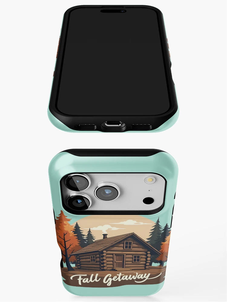 Thumbnail 3 of 4, iPhone Case, Fall Getaway designed and sold by MAD's Recreation Studio.