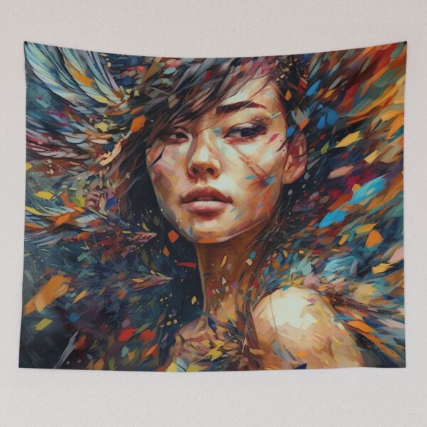 Item preview, Woman Portrait designed and sold by MadSharkWear.